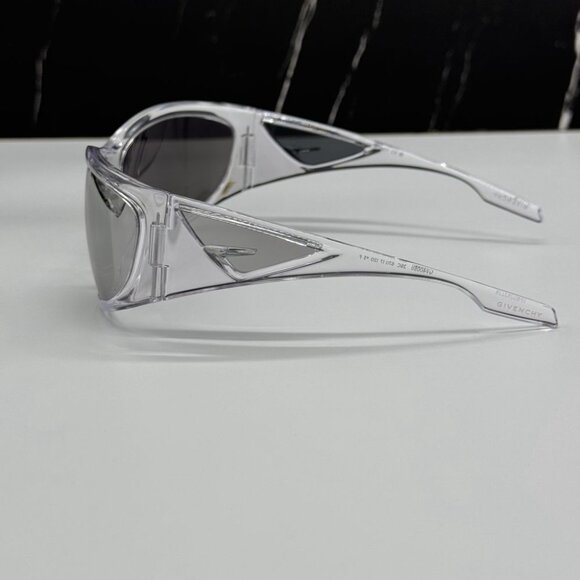 NEW GV40051I 26C GIVENCHY SUNGLASSES TRANSPARENT GREY UNISEX EYEWEAR GIVENCHY - Picture 8 of 12
